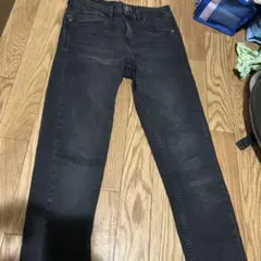 ZARA ブラックデニムパンツ MEX 28