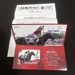 2025年日本ダービー クロワデュノール(コレクション用)