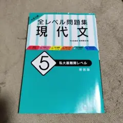 大学入試 全レベル問題集 現代文 5 私大最難関レベル　国語