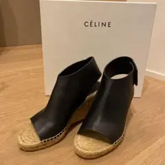 1/5お値下げ!CELINE サンダル オープントゥ 黒36