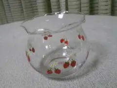 chocoholic チョコホリック いちご柄 ミニ金魚鉢 ガラス瓶 小物入れ