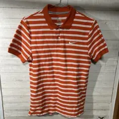 レディース　NIKEボーダーポロシャツ　サイズM