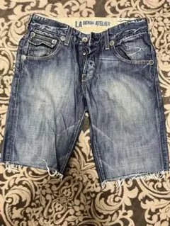 LOS ANGELES DENIM ATELIER デニムハーフパンツ