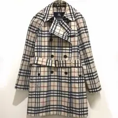 希少デザイン バーバリー ロンドン ノバチェック トレンチコート