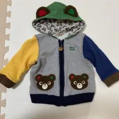 ミキハウス アウター パーカー ジャンパー