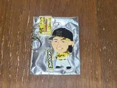 阪神タイガース 岡留英貴 ガラコロ キーホルダー