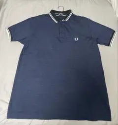 【美品】FRED PERRYポロシャツ ネイビー