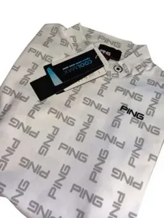新品　Sサイズ　PING　PINGロゴ総柄
