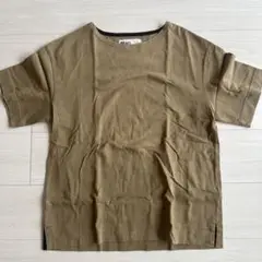 MHL. カーキ クルーネック Tシャツ M