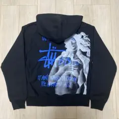 【美品】stussy ステューシー IST VENUS ZIP HOODIE 黒