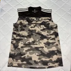 adidas 迷彩タンクトップ Lサイズ