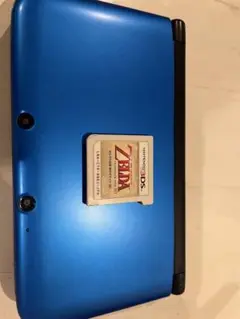 ニンテンドー3DS LL 青 ゼルダの伝説時のオカリナソフト付き
