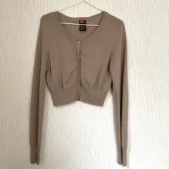 ダブルスタンダード カーディガン ベージュ