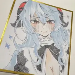 ☁️ 手描きイラスト 原神 甘雨