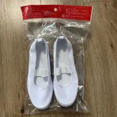 新品未使用 上履き 21.5cm シューズ ホワイト 31/32 学校
