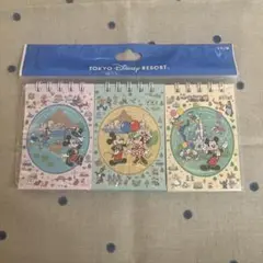 ディズニーメモ帳3種