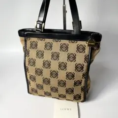 美品 ロエベ LOWEW ハンドバッグ トートバッグ アナグラム