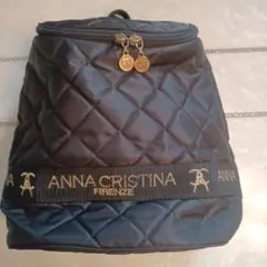 ANNA CRISTINA キルティングリュック 黒