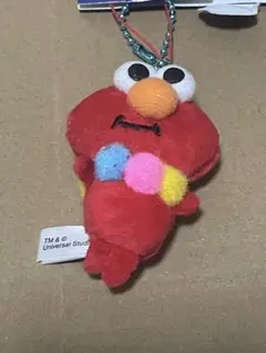 USJ セサミストリート エルモ キーホルダー ぬいぐるみ