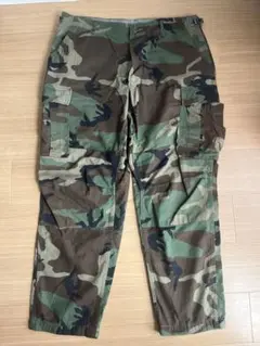 80年代U.S.ARMY 米軍実品 ウッドランドカモ BDU カーゴパンツ