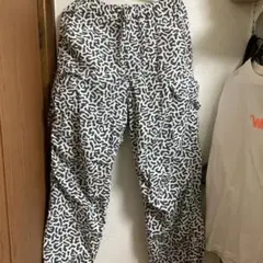 バクテリアカモ　アメーバカモ　イージーパンツ　ミリタリー　フリーサイズ