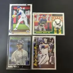 【即買い大歓迎】topps MLBカード ボビー・ウィットJr. 4枚