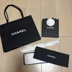 CHANEL 空箱　ショッパー　カメリア　セット