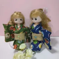 ミキちゃんマキちゃん　ゆかた　夏祭り