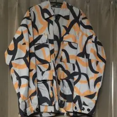 USA製 ASAT トライバルカモシャツ L VINTAGE グレー POST JUNK / 90's ASAT Gray Tribal Camo L/S Shirt Made In