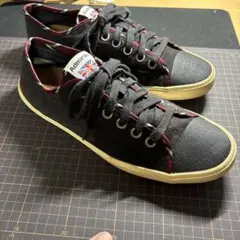 Admiral スニーカー 黒色 イギリス製　アドミラル