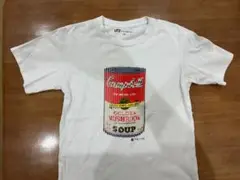 キャンベルスープ　アンディ・ウォーホル Tシャツ　Ｓサイズ相当