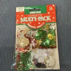 クリスマス エンボス加工コンフェッティ 28g