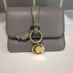 Chloe クロエ　アルファベット　三つ折り財布