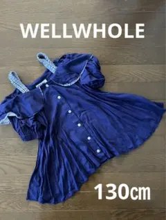 WELLWHOLEオフショルトップス