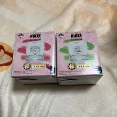 勝利の女神NIKKE 一番くじ　F賞グラス　ソーダ&アリス　セット