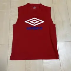 アンブロ　赤色　タンクトップ　160cm