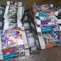 ポケモンカード 空箱9枚 メガブレイブ メガシンフォニア