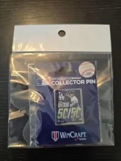 ⭐新品⭐　大谷翔平　 50/50　記念グッズ　 ピンバッジ