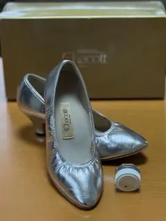 Chacott チャコット シルバー 社交ダンスシューズ