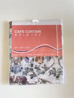 カフェカーテン★ねこ　105cm 透け感