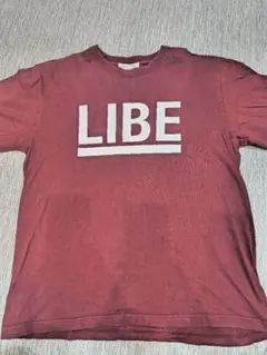 【*掲載は8月末まで！】LIBE ワインレッド Tシャツ Lサイズ