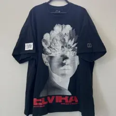 ELVIRA グラフィックTシャツ ブラック Mサイズ