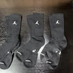 HOOPSTAR靴下黒緑黒ピンク エゴザル靴下黒水色 ジョーダン靴下黒水色青白