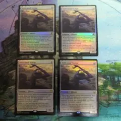 MTG　反因果の残留　foil　英語4枚まとめ売り