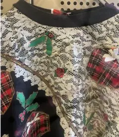 【超オススメ】古着 一点物 sweat トレーナー スエット クリスマススエット
