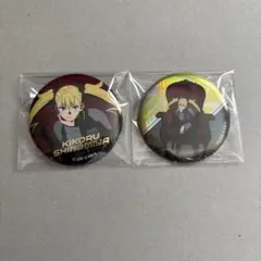 怪獣8号　四ノ宮キコル　箔押し　オーロラ　缶バッジ　特典　ロフト池袋　PLAZA