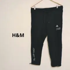 H&M エイチアンドエム スウェットパンツ プレステロゴ 【L】