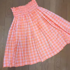 ころ☆ケイキ☆切り替えパウスカート☆パラカ×パープル、ライトパープル フラダンス ケイキ リバーシブル パウスカート キッズ パープル