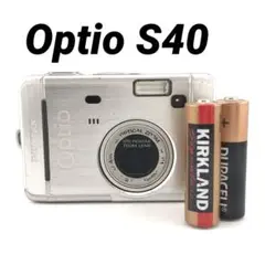 実写美⭕️【動作確認済】ペンタックス PENTAX OPTIO S40 乾電池式