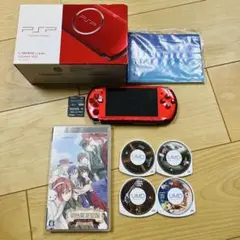 【ジャンク】 PSP 3000 本体　箱付　SDカード　ソフト5点